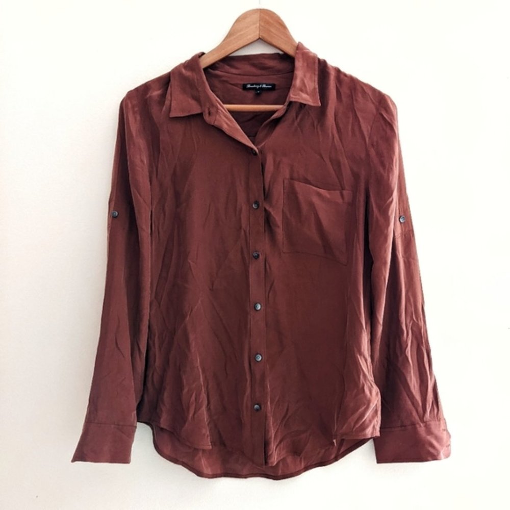 Broadway and Broome Silk Top